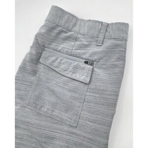 BYLT Kinetic Shorts Men's XL Chino‎ Stretch Gray Performance Golf